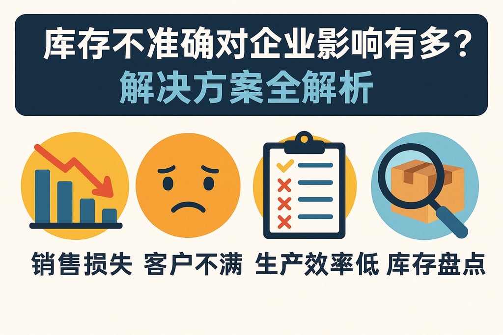 库存不准确对企业影响有多大？解决方案全解析