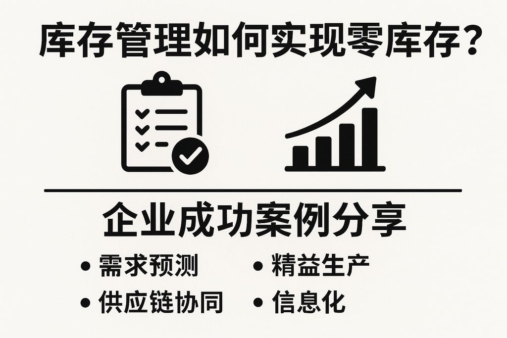 库存管理如何实现零库存？企业成功案例分享