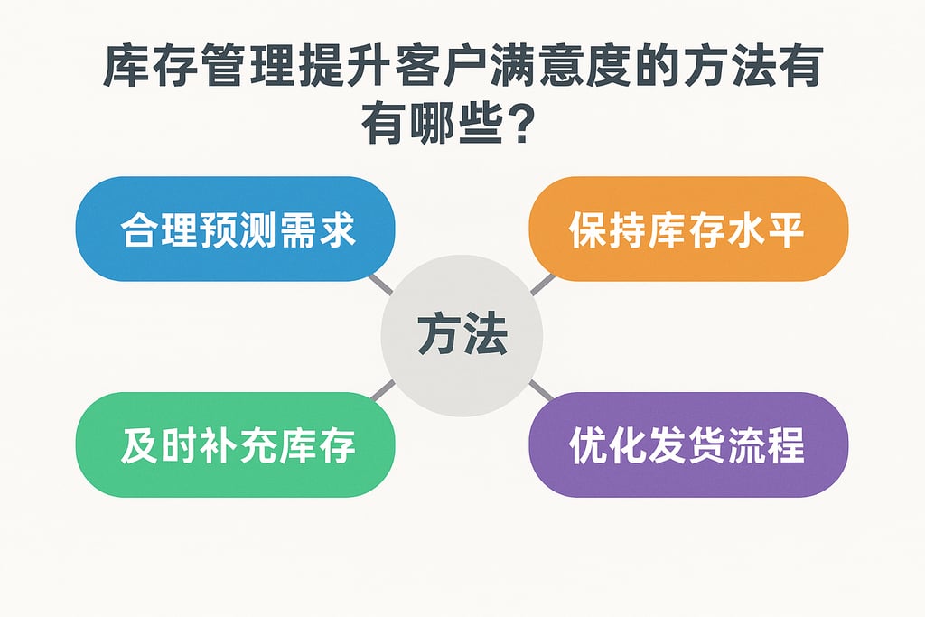 库存管理提升客户满意度的方法有哪些？