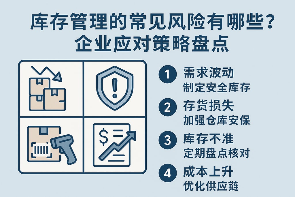 库存管理的常见风险有哪些？企业应对策略盘点