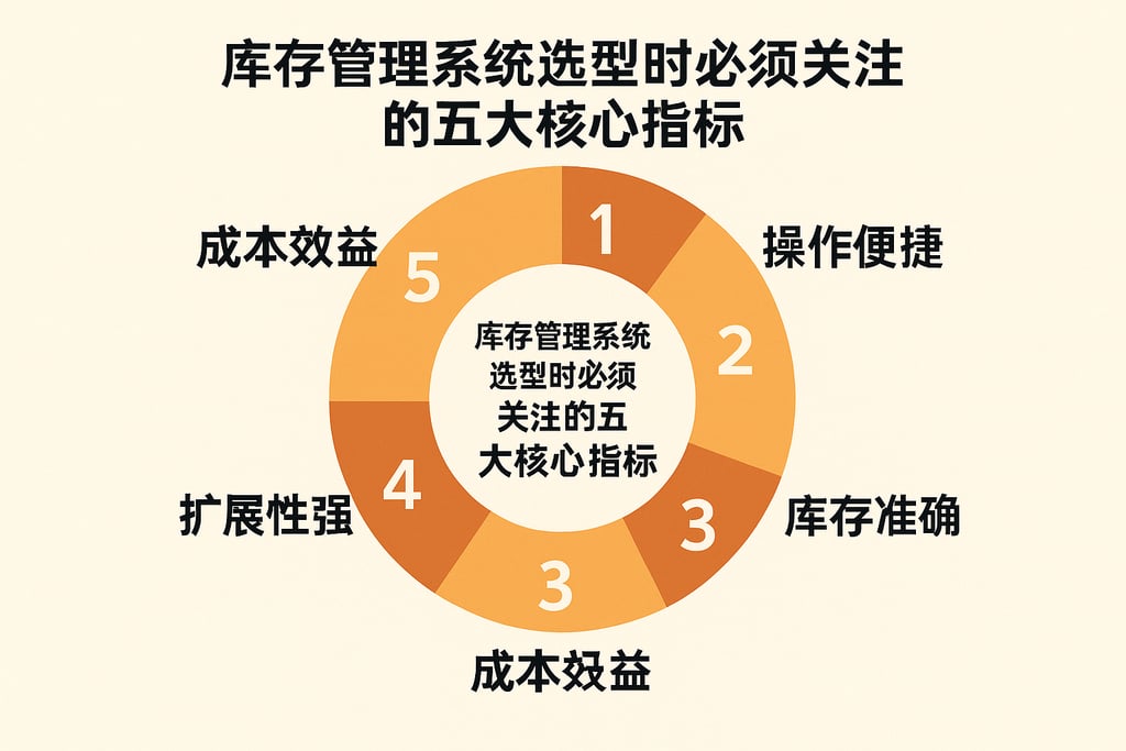 库存管理系统选型时必须关注的五大核心指标