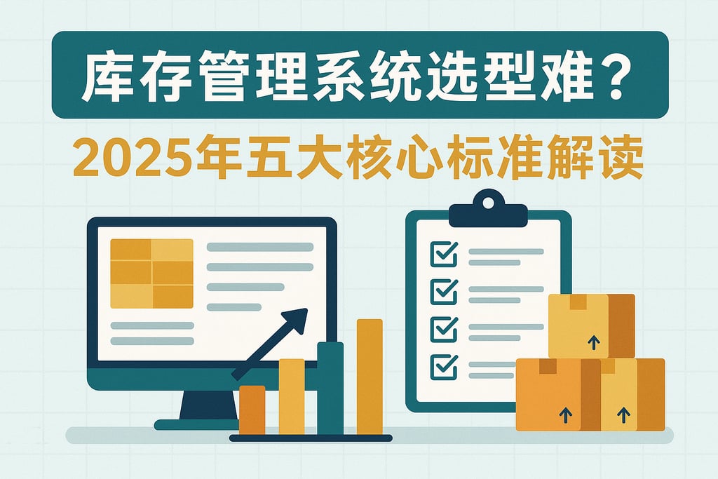 库存管理系统选型难？2025年五大核心标准解读