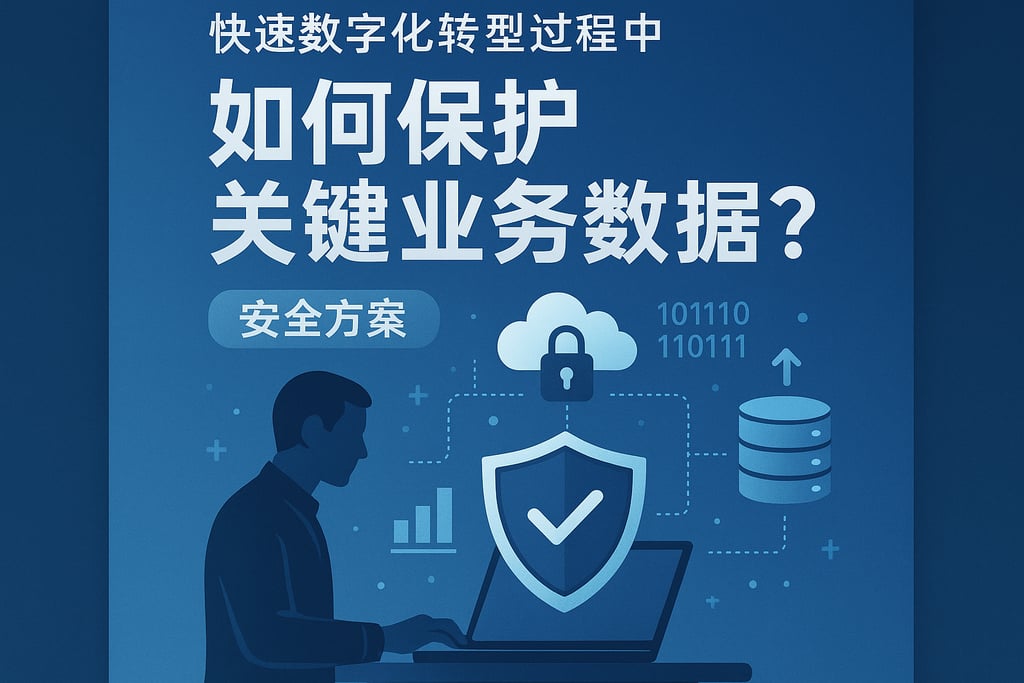 快速数字化转型过程中如何保护关键业务数据？安全方案