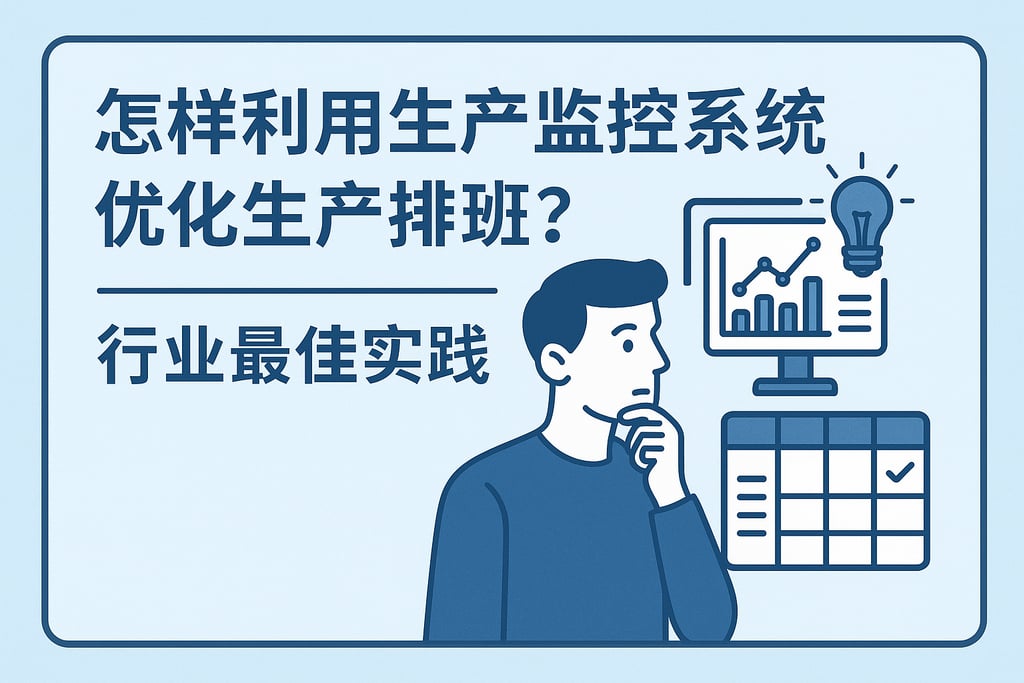 怎样利用生产监控系统优化生产排班？行业最佳实践