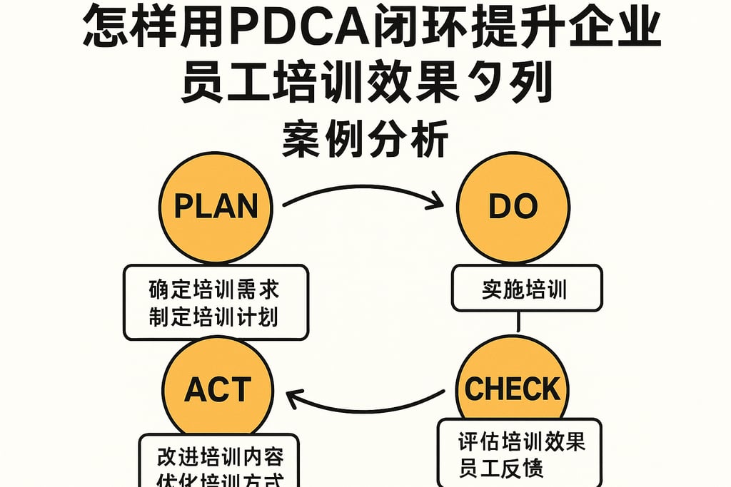 怎样用PDCA闭环提升企业员工培训效果？案例分析