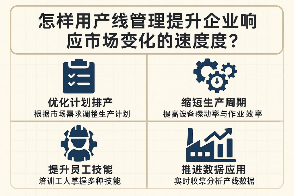 怎样用产线管理提升企业响应市场变化的速度？
