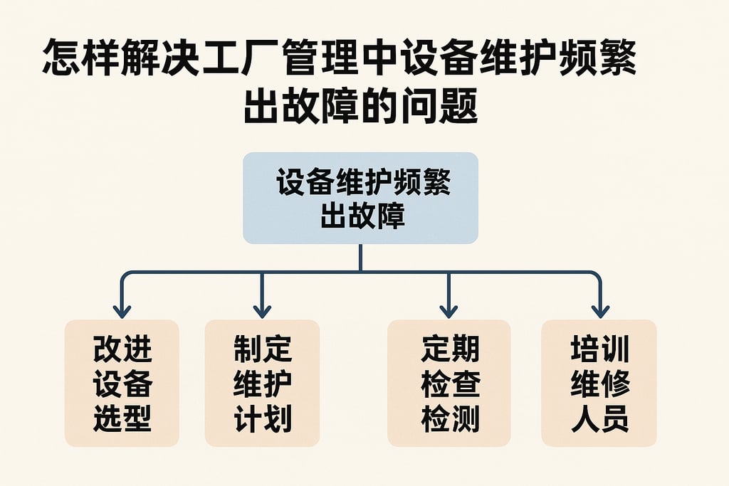 怎样解决工厂管理中设备维护频繁出故障的问题