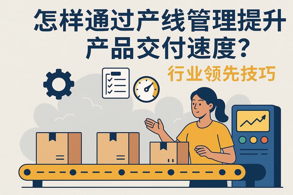 怎样通过产线管理提升产品交付速度？行业领先技巧