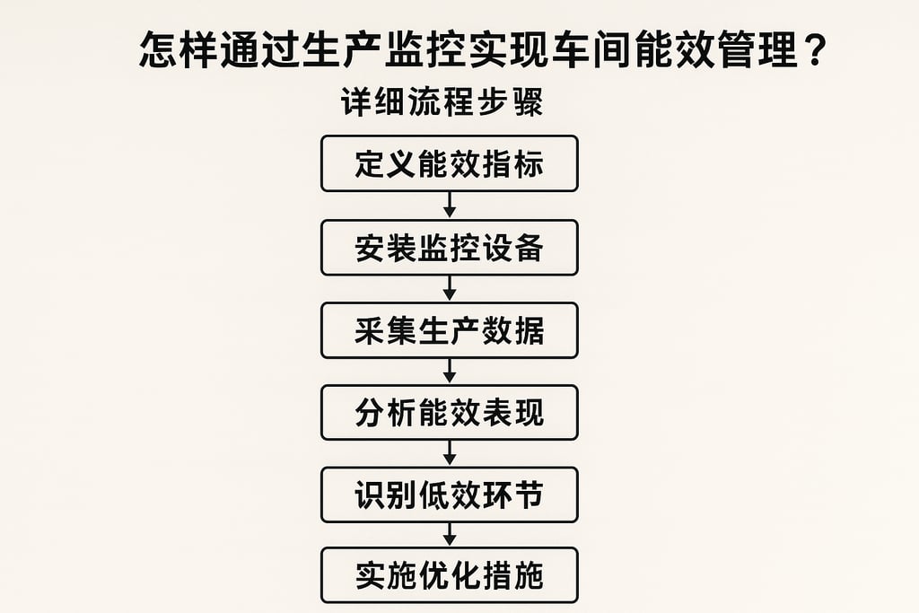 怎样通过生产监控实现车间能效管理？详细流程步骤