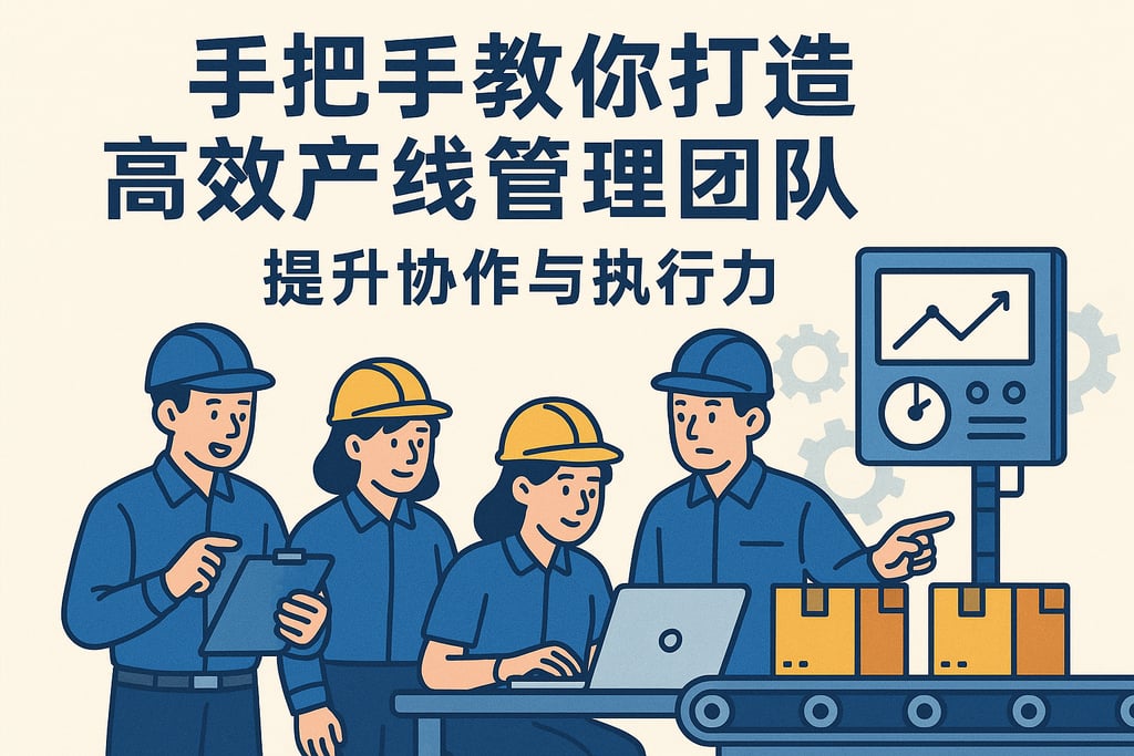 手把手教你打造高效产线管理团队，提升协作与执行力