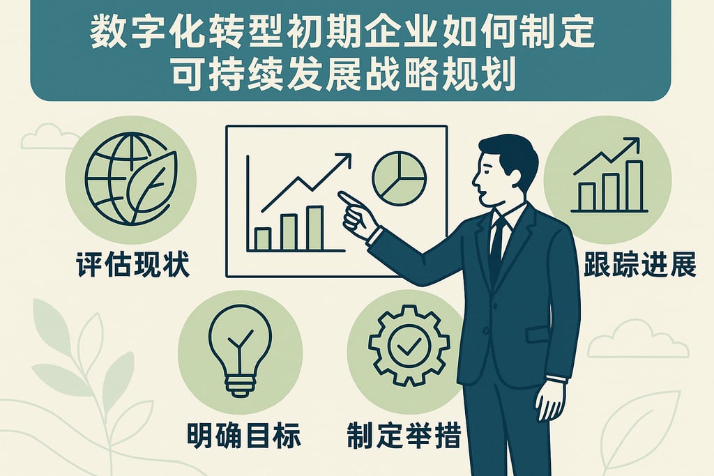 数字化转型初期企业如何制定可持续发展战略规划