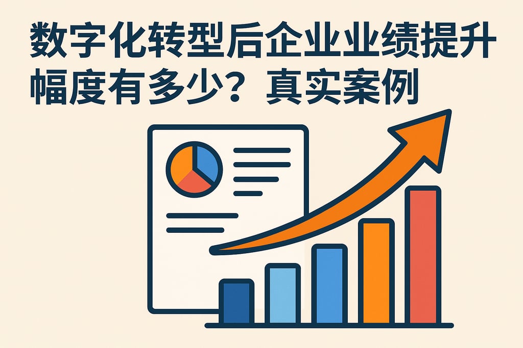 数字化转型后企业业绩提升幅度有多少？真实案例