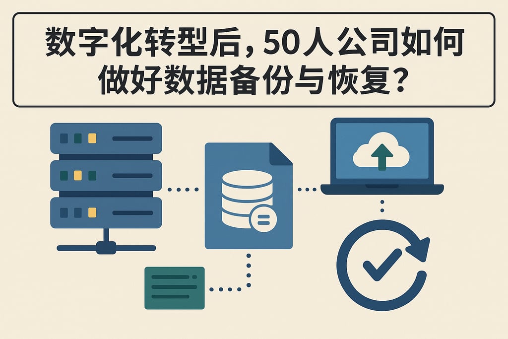 数字化转型后，50人公司如何做好数据备份与恢复？