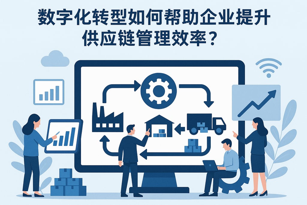 数字化转型如何帮助企业提升供应链管理效率？