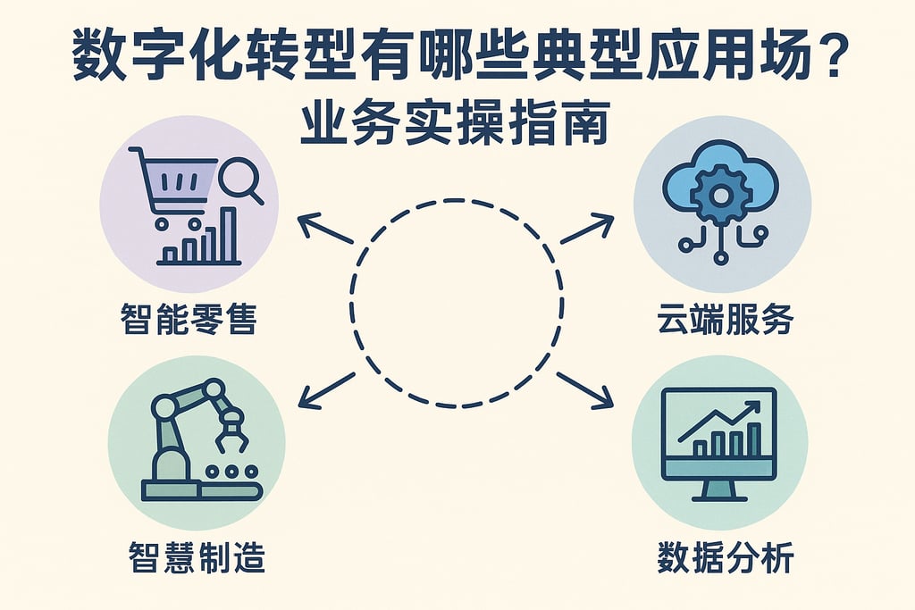 数字化转型有哪些典型应用场景？业务实操指南