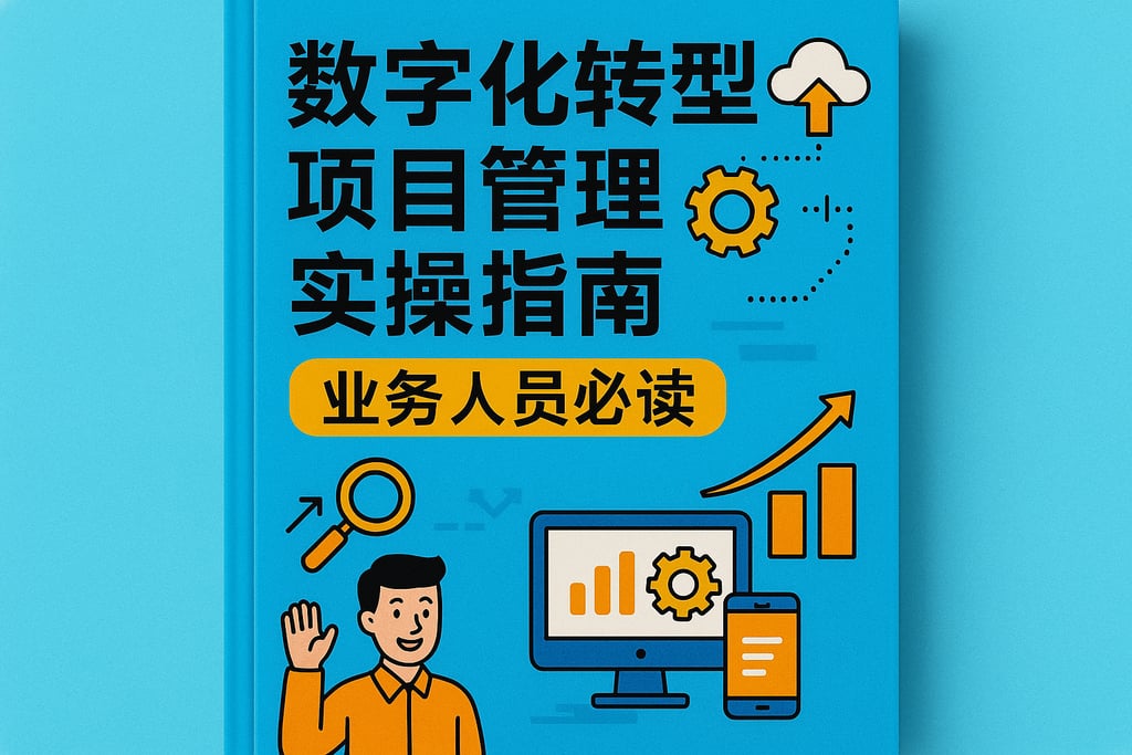 数字化转型项目管理实操指南，业务人员必读
