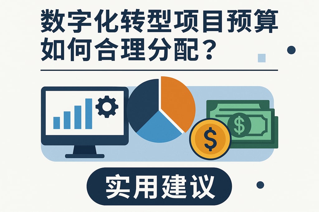 数字化转型项目预算如何合理分配？实用建议