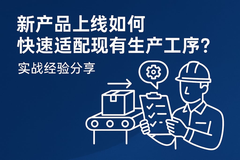 新产品上线如何快速适配现有生产工序？实战经验分享