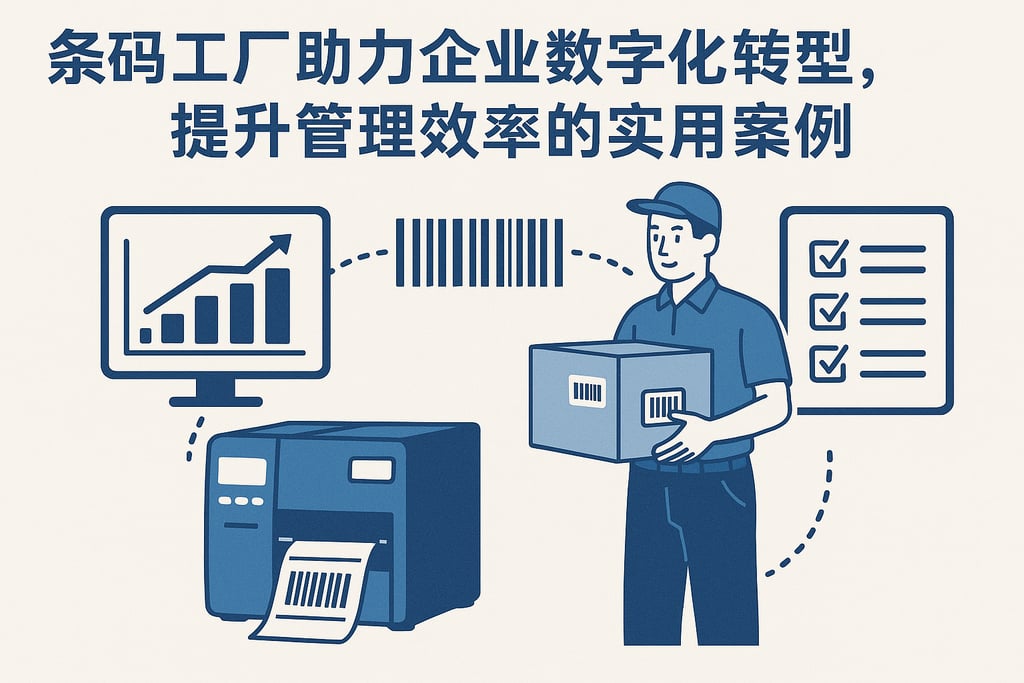 条码工厂助力企业数字化转型，提升管理效率的实用案例