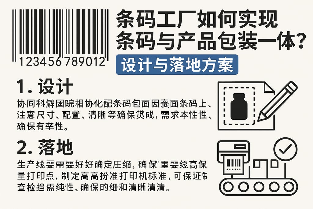 条码工厂如何实现条码与产品包装一体化？设计与落地方案