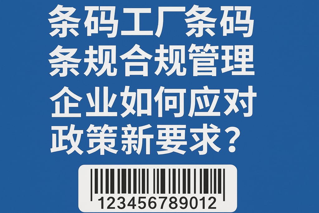 条码工厂条码合规管理，企业如何应对政策新要求？