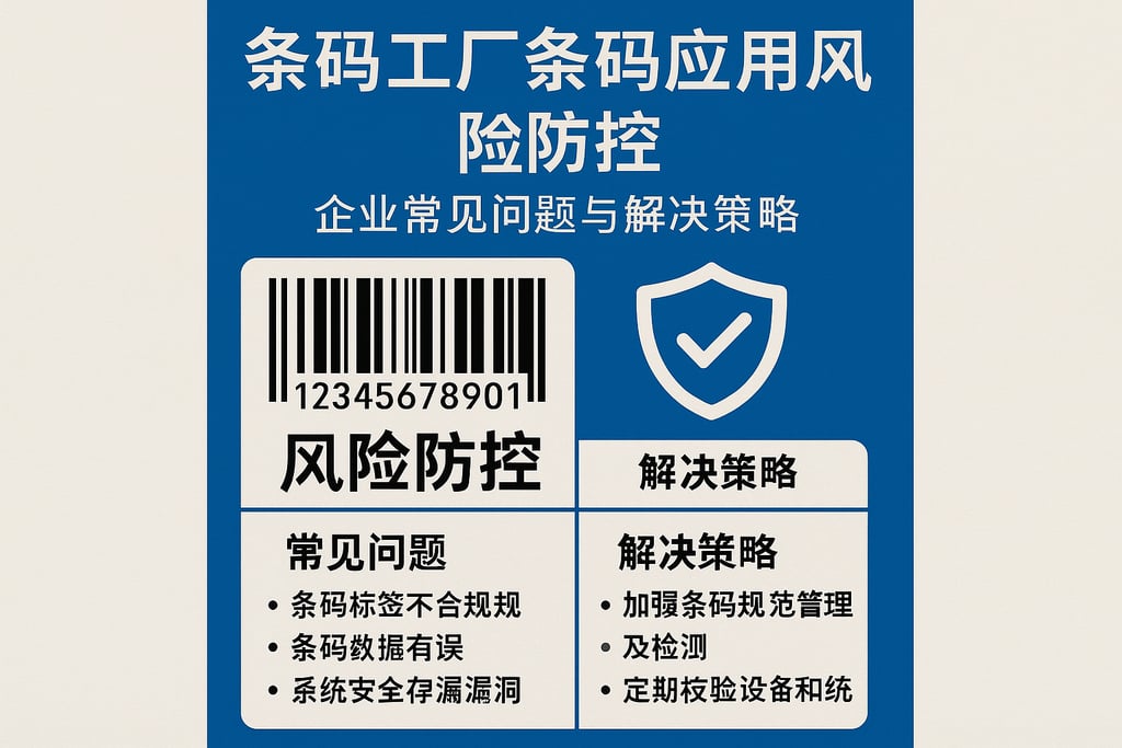 条码工厂条码应用风险防控，企业常见问题与解决策略
