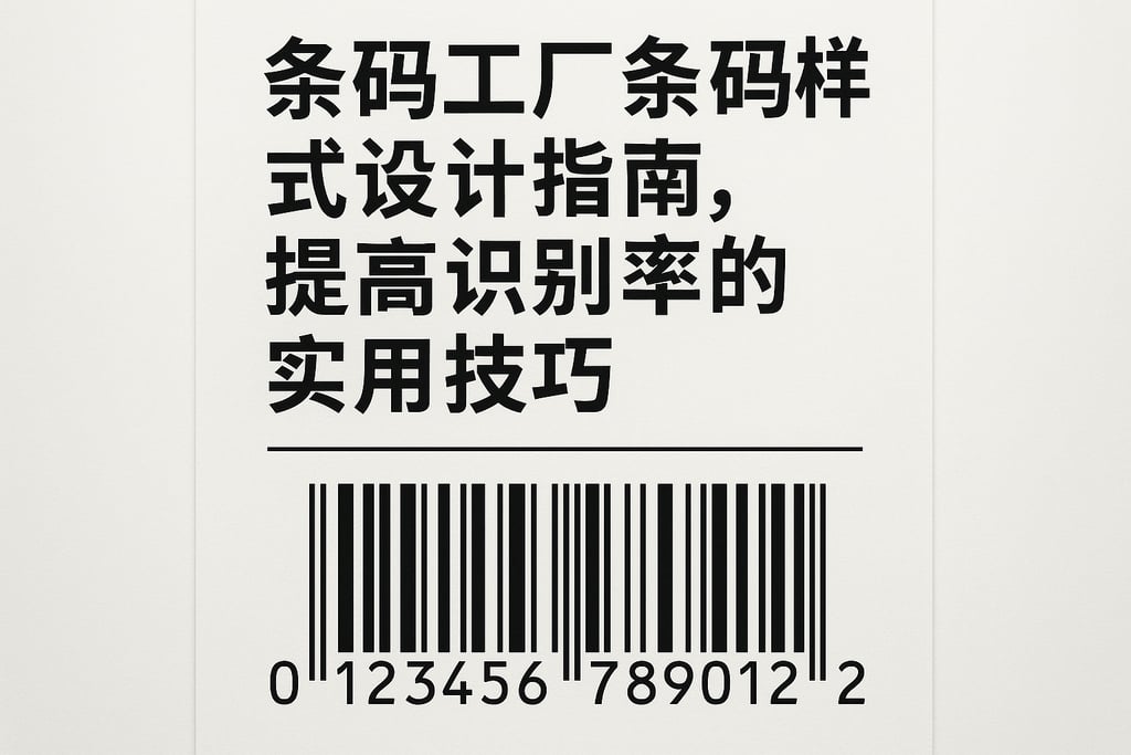 条码工厂条码样式设计指南，提高识别率的实用技巧