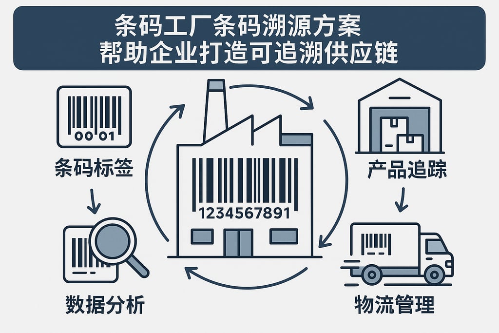 条码工厂条码溯源方案，帮助企业打造可追溯供应链
