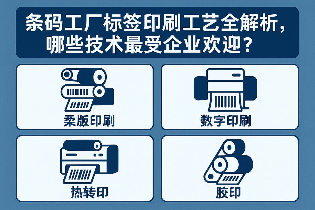 条码工厂标签印刷工艺全解析，哪些技术最受企业欢迎？
