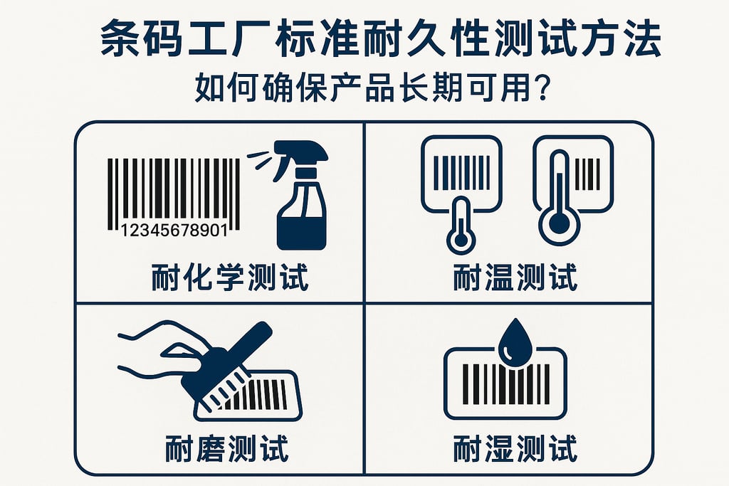 条码工厂标签耐久性测试方法，如何确保产品长期可用？