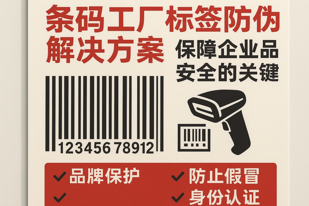 条码工厂标签防伪解决方案，保障企业品牌安全的关键