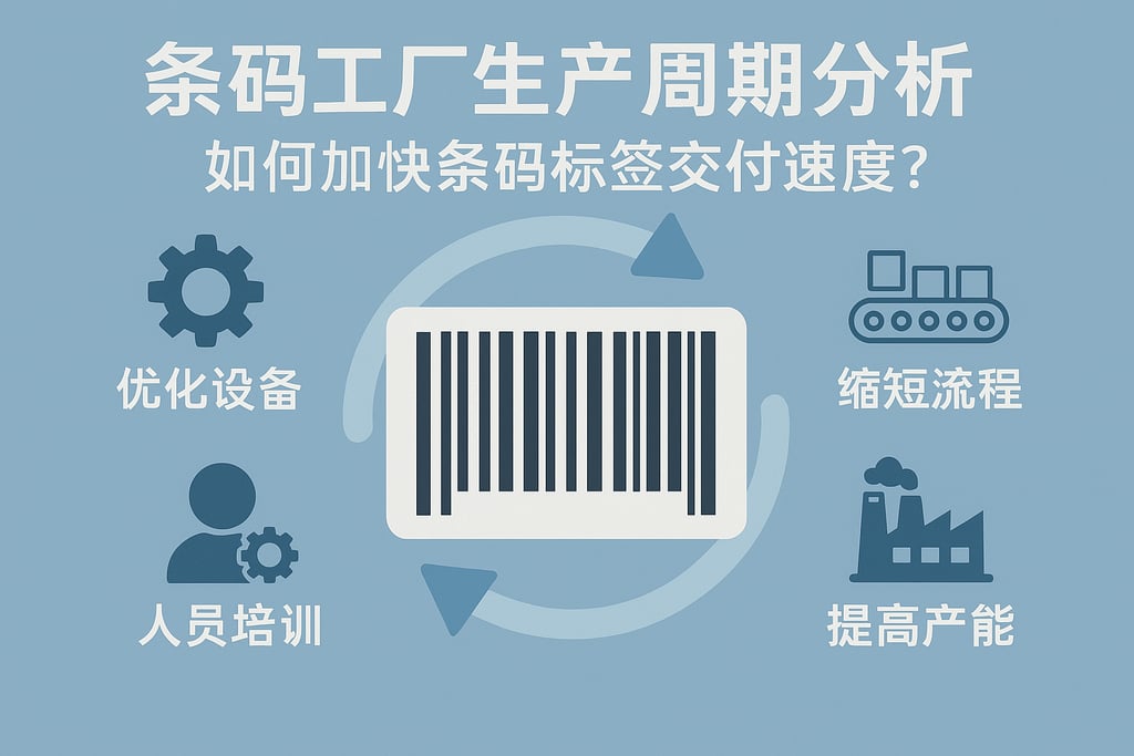 条码工厂生产周期分析，如何加快条码标签交付速度？