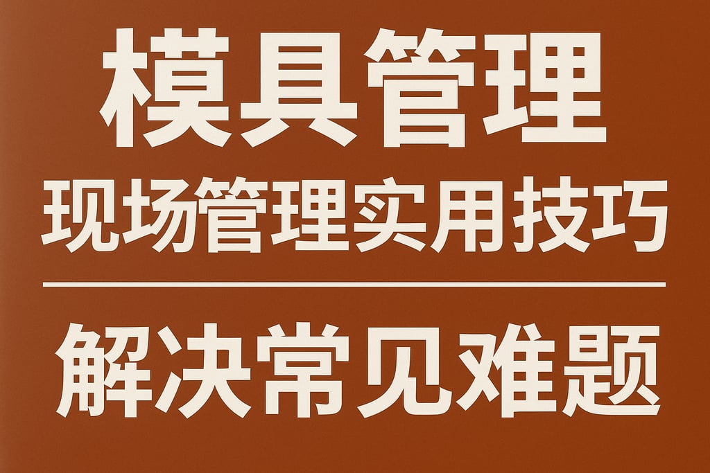 模具管理现场管理实用技巧，解决常见难题