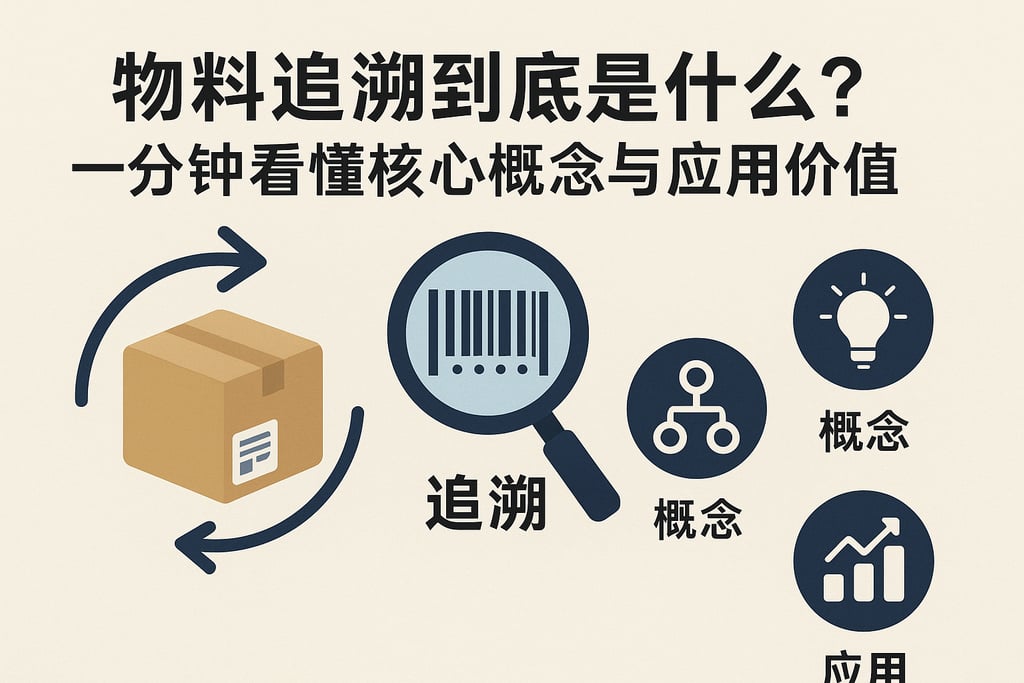 物料追溯到底是什么？一分钟看懂核心概念与应用价值