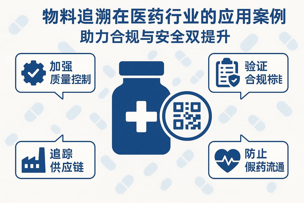物料追溯在医药行业的应用案例，助力合规与安全双提升