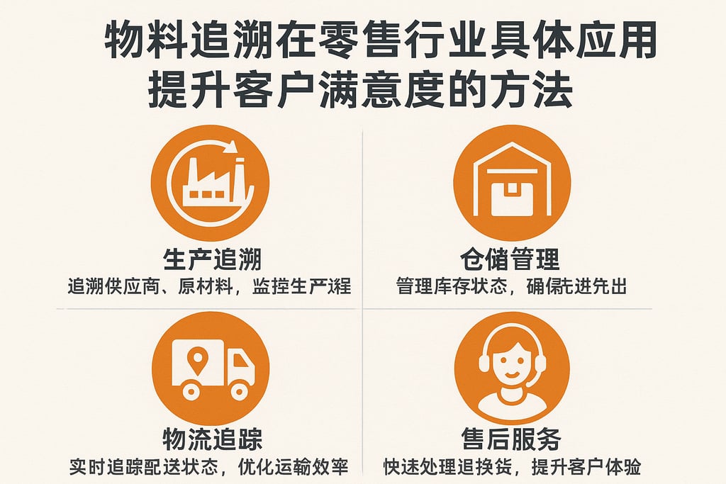 物料追溯在零售行业的具体应用，提升客户满意度的方法