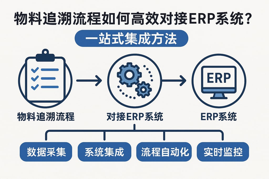 物料追溯流程如何高效对接ERP系统？一站式集成方法