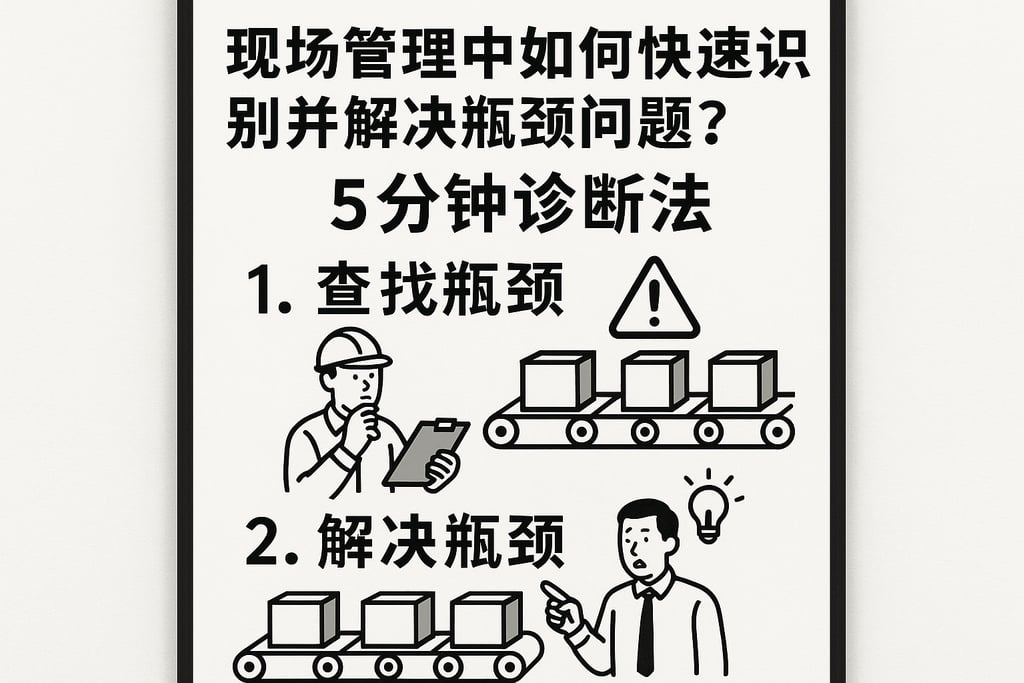 现场管理中如何快速识别并解决瓶颈问题？5分钟诊断法