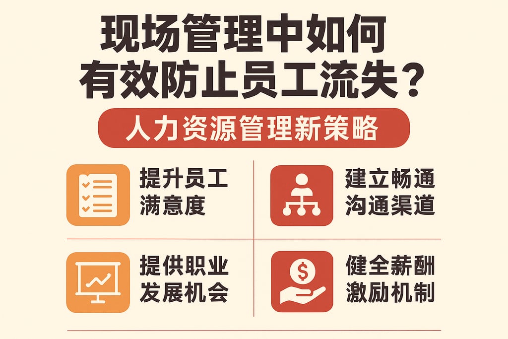 现场管理中如何有效防止员工流失？人力资源管理新策略