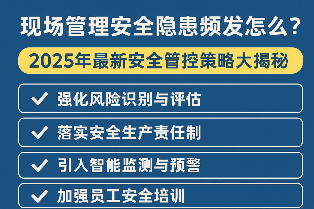 现场管理安全隐患频发怎么办？2025年最新安全管控策略大揭秘