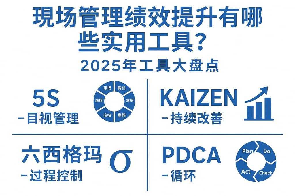 现场管理绩效提升有哪些实用工具？2025年工具大盘点