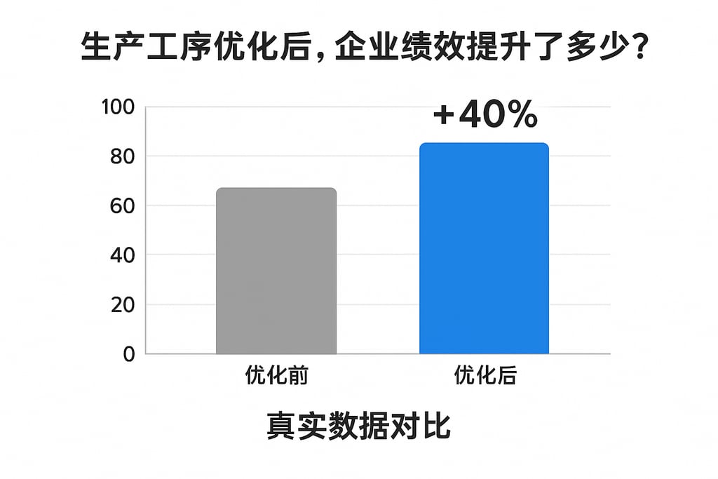 生产工序优化后，企业绩效提升了多少？真实数据对比