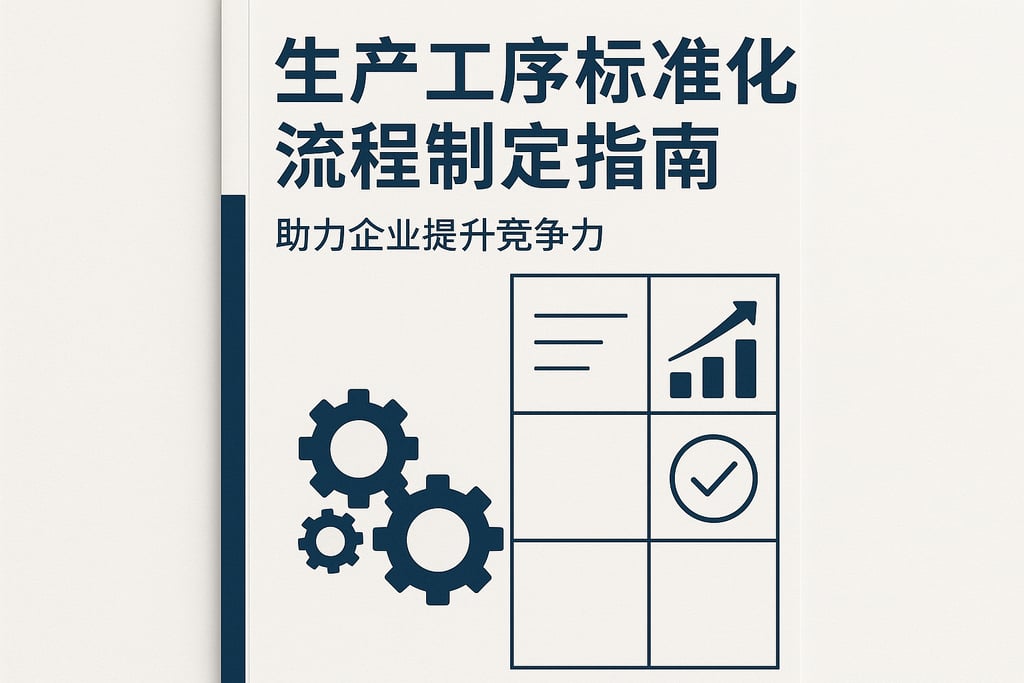 生产工序标准化流程制定指南，助力企业提升竞争力