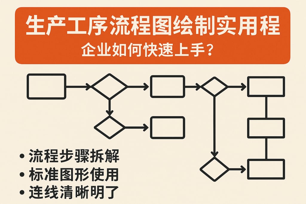 生产工序流程图绘制实用教程，企业如何快速上手？