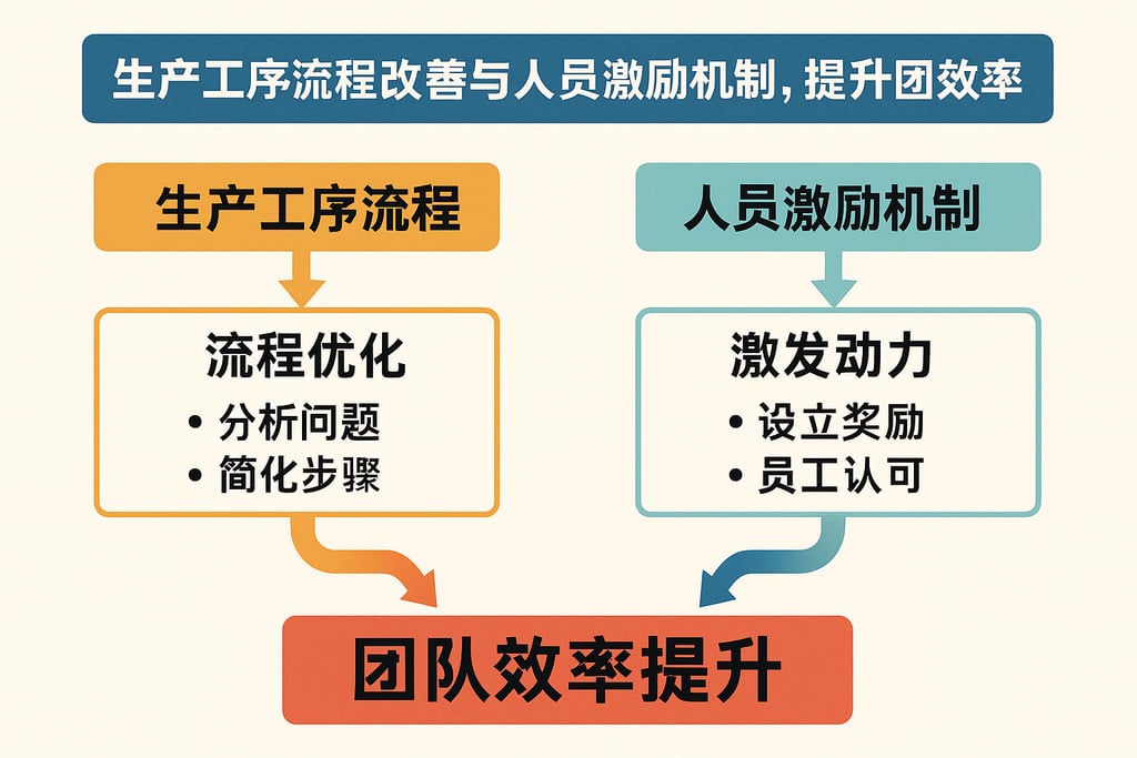 生产工序流程改善与人员激励机制，提升团队效率