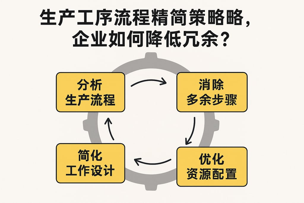 生产工序流程精简策略，企业如何降低冗余？