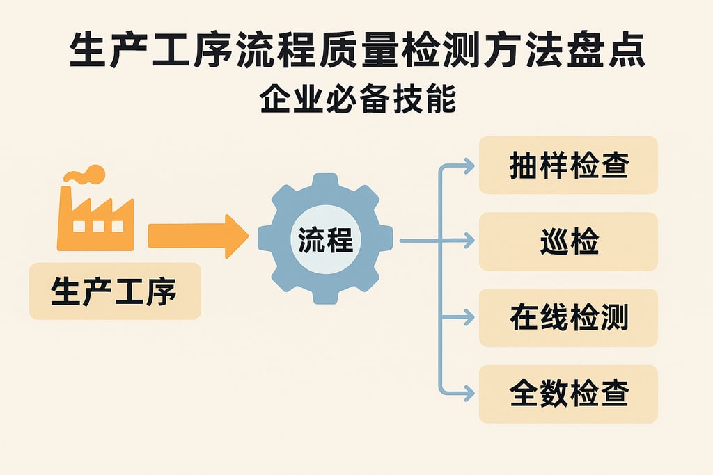 生产工序流程质量检测方法盘点，企业必备技能