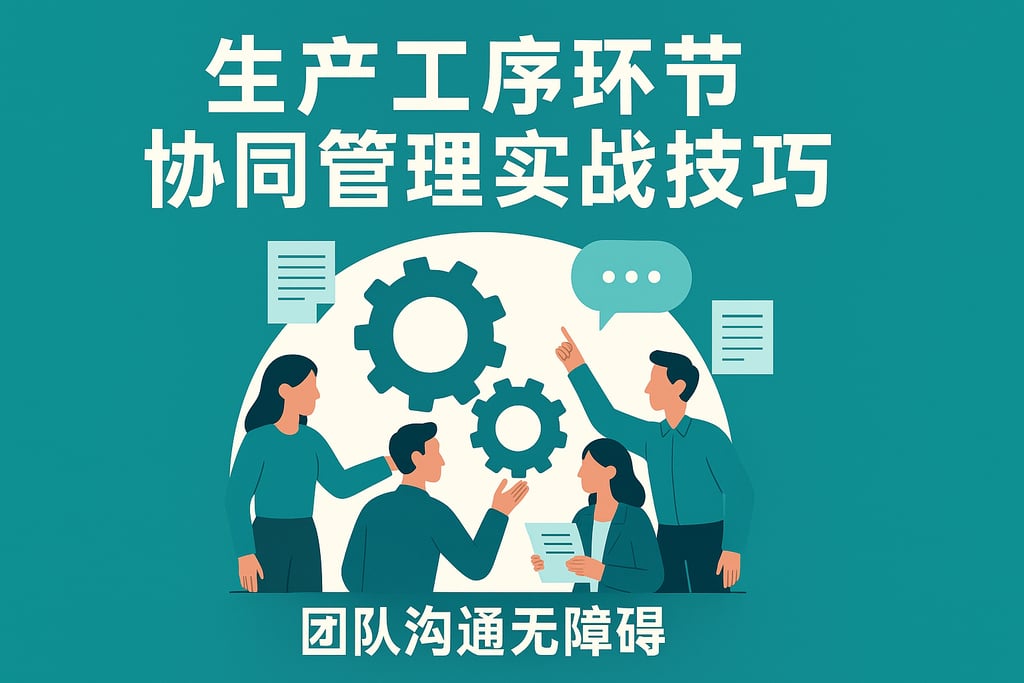 生产工序环节协同管理实战技巧，团队沟通无障碍