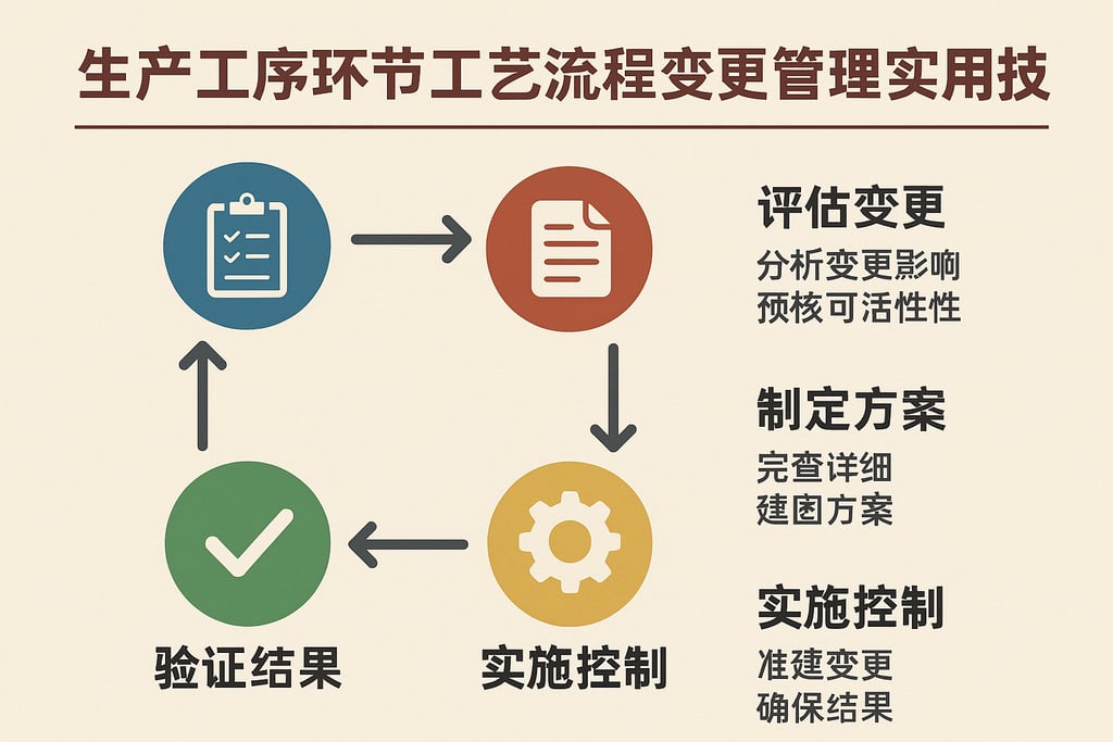 生产工序环节工艺流程变更管理实用技巧