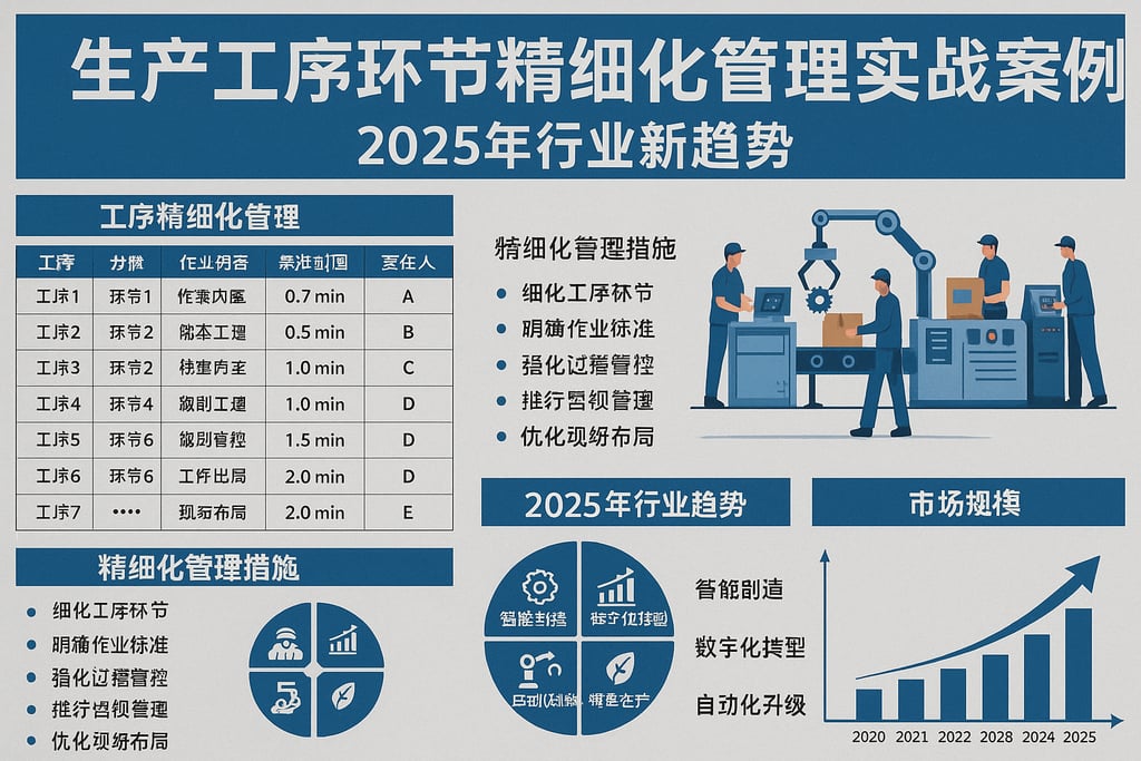 生产工序环节精细化管理实战案例，2025年行业新趋势